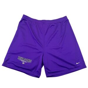Nike Red Tag Shorts Men's Large Kansas State Wildcats Basketball Purple Athletic